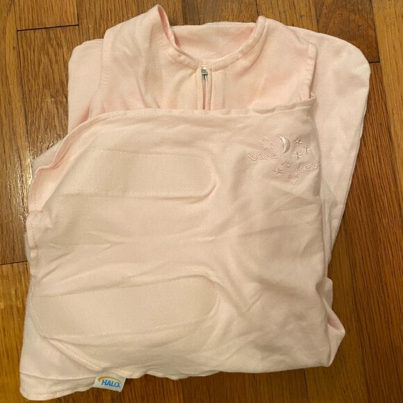 HALO Small Pink Swaddle, TOG 1.5, 0-6 months, 10-18 lbs - Picture 2 of 4